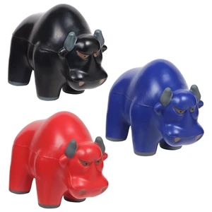 Wall Street Bull Stress Reliever | https://www.bestnamebadges.com