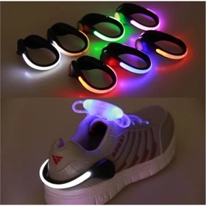 Flashing Light Up Shoe LED Safety Clip