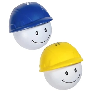 Hard Hat Mad Cap Stress Reliever | https://www.bestnamebadges.com