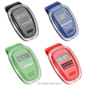 Fitness First Pedometer | https://www.bestnamebadges.com