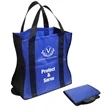 Wave Rider Non-Woven Folding Tote | https://www.bestnamebadges.com
