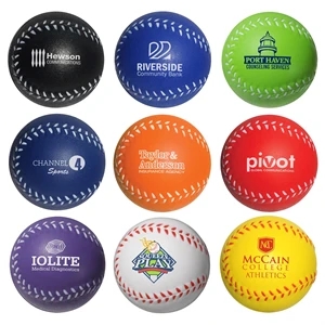 Baseball Stress Reliever | https://www.bestnamebadges.com