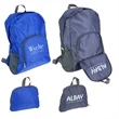 Trailblazer Collapsible Polyester Backpack | https://www.bestnamebadges.com