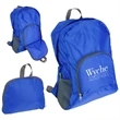 Trailblazer Collapsible Polyester Backpack | https://www.bestnamebadges.com