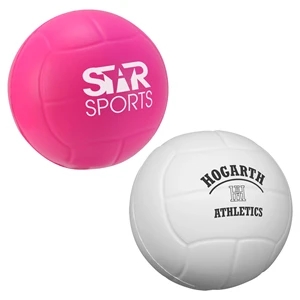 Volleyball Stress Reliever | https://www.bestnamebadges.com