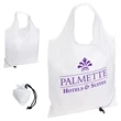 Bazaar RPET Folding Reusable Tote Bag | https://www.bestnamebadges.com