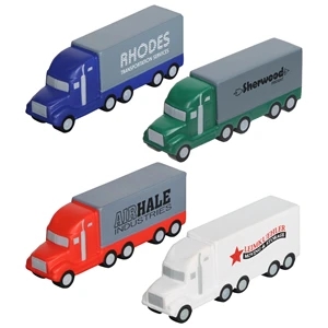 Semi Truck Stress Reliever | https://www.bestnamebadges.com