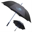 Parkside Auto-Open Umbrella with Contrasting Color Frame | https://www.bestnamebadges.com