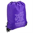Grab N Go RPET Budget Drawstring Bag | https://www.bestnamebadges.com