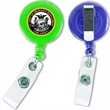 Retractable Round Badge Reel w/ Belt Clip | https://www.bestnamebadges.com