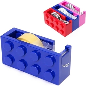 Building Blocks Tape  Dispenser Cutter