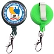 Large Retractable Badge Reels w/ Lobster Claw & Belt Clip | https://www.bestnamebadges.com