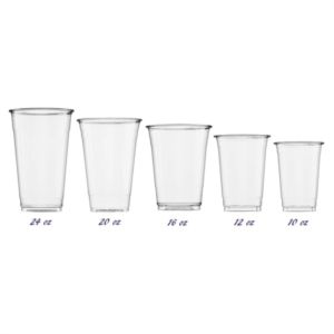 12 Oz Clear Party Disposable Cups