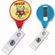No-Twist Retractable Round Badge Reel w/ Belt Clip | https://www.bestnamebadges.com