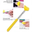 Retractable Metal Back Scratcher | https://www.bestnamebadges.com