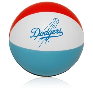 Beach Ball theme Stress Reliver w/ Custom Imprint | https://www.bestnamebadges.com