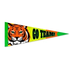 Acrylic Felt Pennant without Pole - Heat Transfer | https://www.bestnamebadges.com