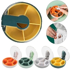 Pill Cutter For Small Tablet Splitter With Blade Guard