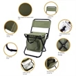 Portable Foldable Cooler Chair | https://www.bestnamebadges.com