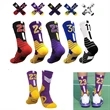 Athletic Sports Crew Socks With 3D Ankle Protection | https://www.bestnamebadges.com