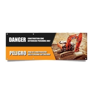 Construction Banner 13oz