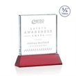 Terra Award on Newhaven - Red | https://www.bestnamebadges.com