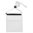 Small Front Window Neck Wallet | https://www.bestnamebadges.com
