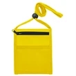 Small Front Window Neck Wallet | https://www.bestnamebadges.com