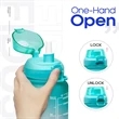 64Oz Water Bottle With Time Marker | https://www.bestnamebadges.com