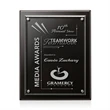 Caledon Plaque - Black/Silver | https://www.bestnamebadges.com