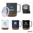 Perka® Wyatt 12 oz. Double Wall, Stainless Steel Camping Mug | https://www.bestnamebadges.com