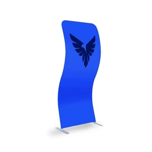S Shape Fabric Banner - Hardware