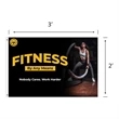 DisplaySplash 2'x3' Flag - Single Sided | https://www.bestnamebadges.com