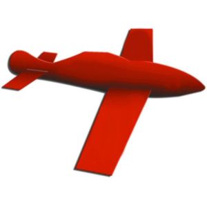 Glider Plane - Airplane | https://www.bestnamebadges.com