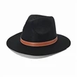Sun Protection Panama Hat With Leather Strap | https://www.bestnamebadges.com