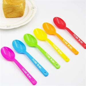 Plastic Spoon W/ Imprint