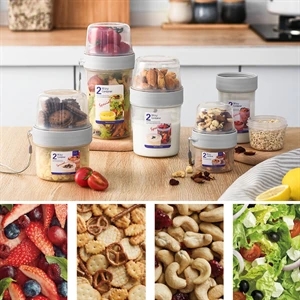 Breakfast On The Go Cups | https://www.bestnamebadges.com