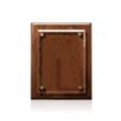 Caledon Plaque - Walnut/Gold | https://www.bestnamebadges.com
