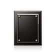 Caledon Plaque - Black/Gold | https://www.bestnamebadges.com
