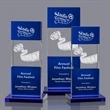 Basilia 3D Award - Blue | https://www.bestnamebadges.com