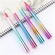 Custom Colorful Candle Shaped Pen | https://www.bestnamebadges.com