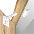 Upgraded Invisible Baby Proofing Cabinet Latch Locks | https://www.bestnamebadges.com