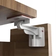 Upgraded Invisible Baby Proofing Cabinet Latch Locks | https://www.bestnamebadges.com