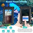Floating Universal Waterproof Phone Pouch | https://www.bestnamebadges.com