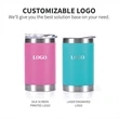 12Oz Stainless Steel Vacuum Insulated Can Cooler | https://www.bestnamebadges.com