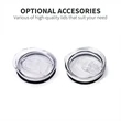 12Oz Stainless Steel Vacuum Insulated Can Cooler | https://www.bestnamebadges.com