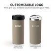 24Oz Stainless Steel Vacuum Insulated Can Cooler | https://www.bestnamebadges.com