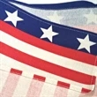 Full Color Linen Table Flag | https://www.bestnamebadges.com