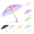 21'' & 8K Transparent Umbrella | https://www.bestnamebadges.com