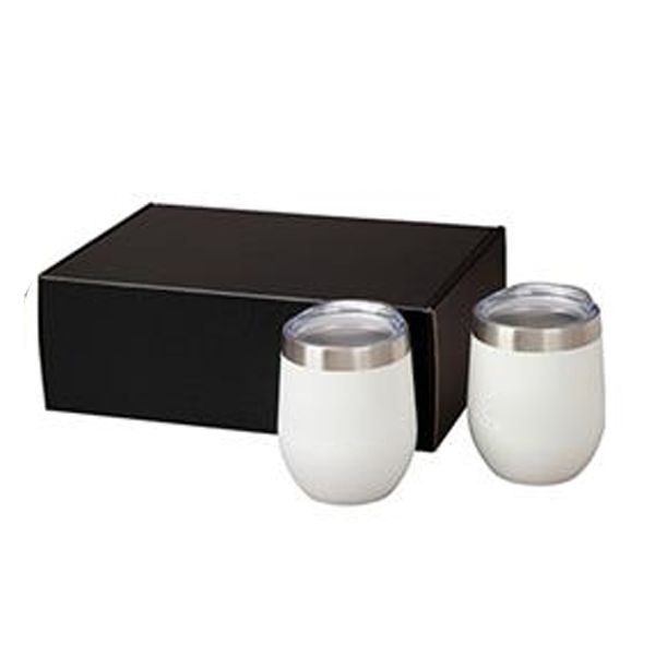 Brisbane II Two-Piece Classic Wine Tumbler Gift Set